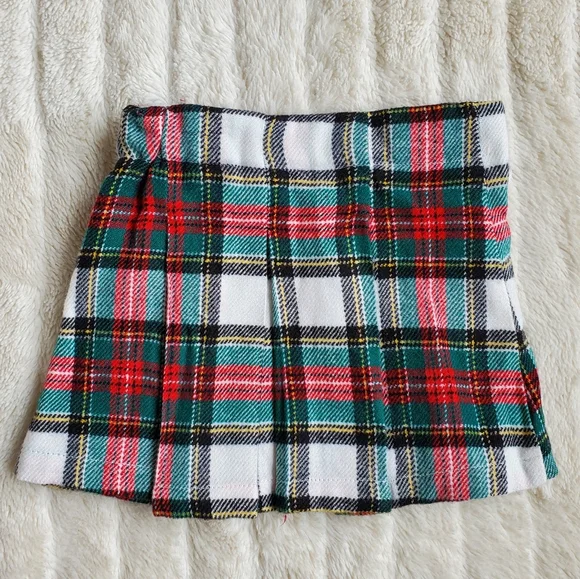 Carter's Plaid Pleated Skirt Girl's 2T - Picture 2 of 6